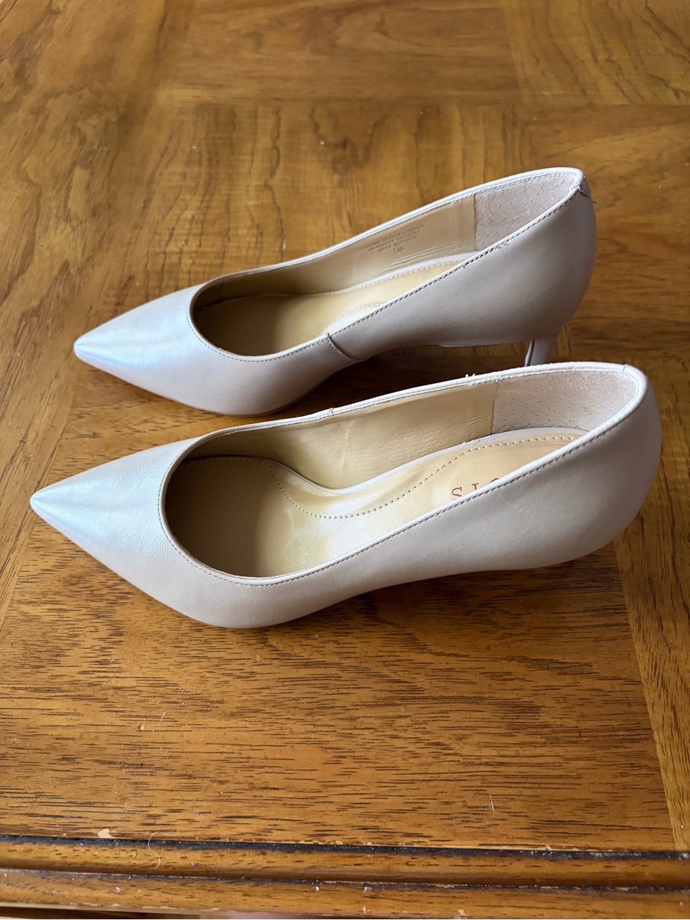 Talbots Elena Kitten Heel Nappa Pumps Size 5
